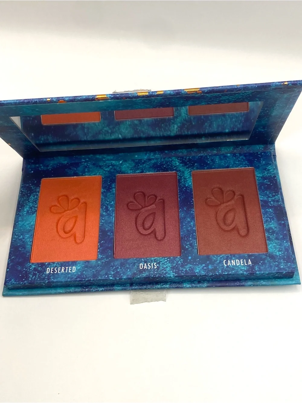 Alamar Cosmetics Colorete‎ Blush Trio DARK-RICH Full Size New! 8g/0.28oz